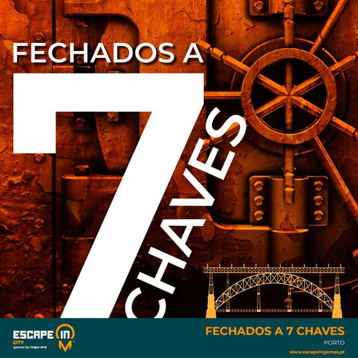 FECHADOS A 7 CHAVES | 39,90 €  c/ IVA